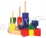 Geometric Block Tower