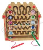 Number & Colour Matching/ Pre-Writing Magnetic Maze