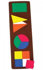Shapes & Fractions Puzzle