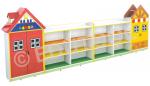 Schoolhouse Wooden Cabinet