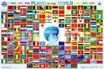 Wall Chart - Flags of the World