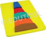 Pyramid Fraction Board