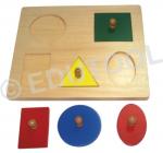 Big Knob Puzzle - Shapes