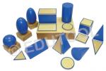 Montessori Geometric Solids Set