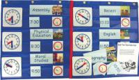 Daily Class Schedule Pocket Chart