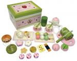 Green Dessert Time Wooden Playset