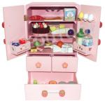 Pink 5 Door Fridge