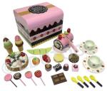 Pink Picnic Box Wooden Playset