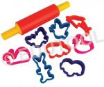Cookie Cutter and Rolling Pin Set