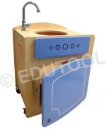 Wooden Sink and Oven