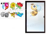 Semi-transparent Window Sticker Pack