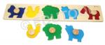 Big Knob Puzzle - Animals