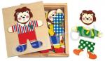 Expression and Dress-up Puzzle: Lion